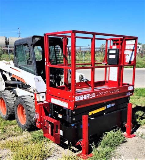 skid steer with ridge lift attachment|skid lift attachment for sale.